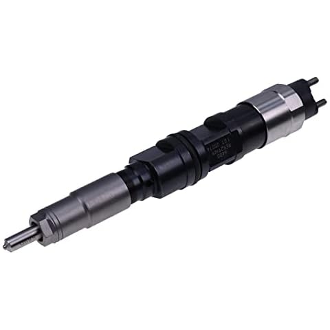 HVACSTAR Fuel Injector RE528407 RE529149 RE546776 SE501947 compatible with John Deere 6090 9.0 9.0L Engine E330LC E360LC 770G 772G 870G 872G 9230 Cover