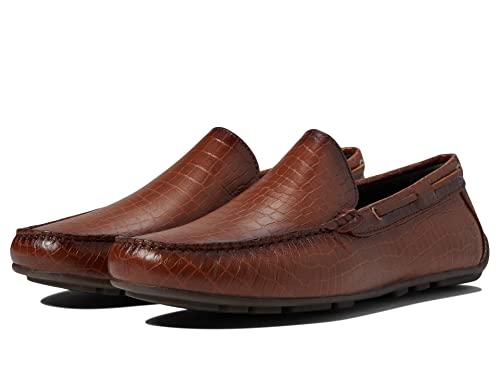 Image of Men's Genuine Leather Casual Slip On Venetian Loafers