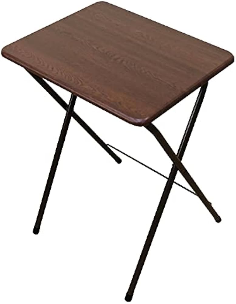 Amazon.co.jp: 折りたたみハイテーブル 40cm幅 ウォールナット
