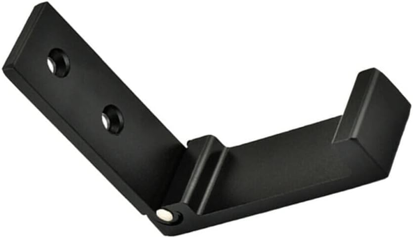 Folding Coat Hook 90 Degree Folding Aluminum Alloy Hook Heavy Duty Hardware Hanger Hook(D)