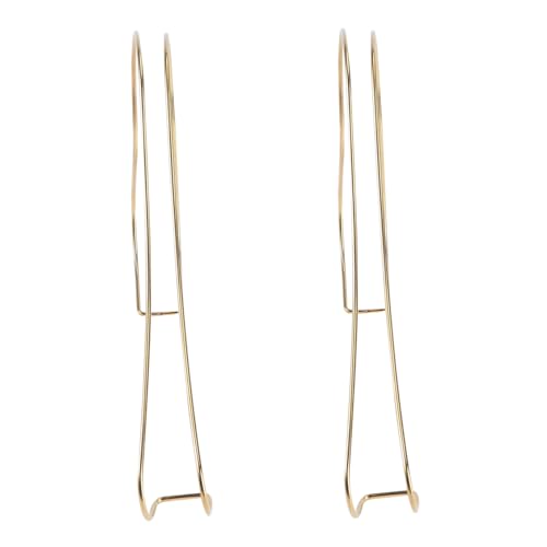 Cabilock Elegant High Heels Display Shelf 2 Pack Shoe Display Stand Stainless Steel Suitable for Shop Home Hotel