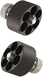 HKS 10-A Revolver Speedloader S&W 10,12,13,14,15,19,64,66,67/Taurus 606, 65, 66, 80, 82 (2-(Pack))