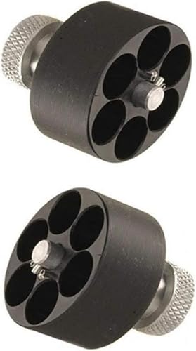 HKS 10-A Revolver Speedloader S&W 10,12,13,14,15,19,64,66,67/Taurus 606, 65, 66, 80, 82 (2-(Pack))