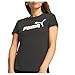 PUMA Women's ESS Logo Tee, Black, XS