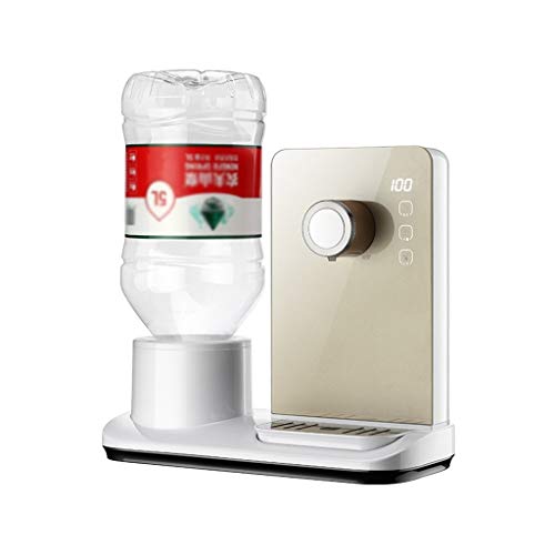 Heißwasserspender Sofortiger Desktop Kleiner Schneller Geschwindigkeit Heißmilchspender (Color : Gold, Size : 34 * 17 * 37cm) Cover