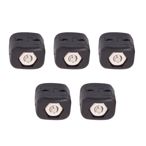 GKOXUQ 5Pcs Compound Bows Fastener Clip Drop Away Arrows Rest Clamp Buckle Cable Fastener Clip Outdoor Accessory