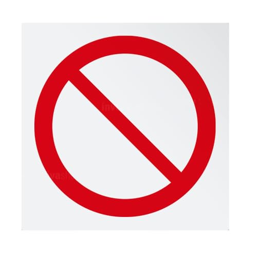 GLOBAL CARTELLO SEGNALETICO QUADRATO - Punto informazioni standard - segnale Adesivo Extra Resistente, Pannello in Forex, Pannello In Alluminio (Adesivo, 15 cm Lato)