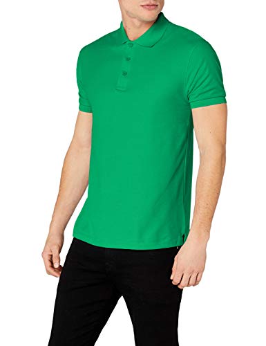 Preisvergleich Produktbild Fruit of the Loom Herren Poloshirt, Grün (Kelly Green), XX-Large
