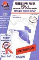 Fishing Hot Spots Map for The Mississippi River (Pool 4)
