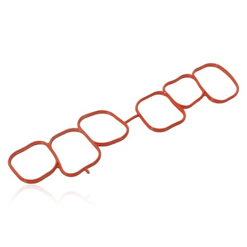 Image of Engine Intake Manifold Gasket fits Camry 2018-2024 Avalon 2019-2022 Highlander 2017-2022 Sienna 2017-2020 Tacoma 2016-2023 3.5L Rubber Material Red Replaces 17176-31130,1717631130