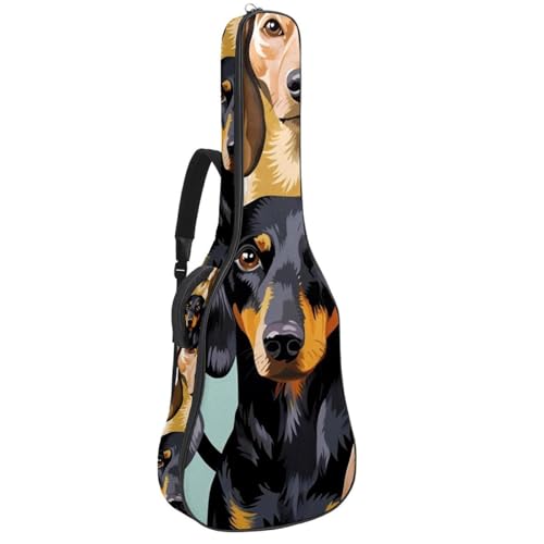 Sac de transport imperméable pour guitare protégeant des chocs et de la pluie