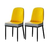NMVAWIPT Silla De Comedor Moderna Tapizada con Respaldo, For El Lado La Cocina del Restaurante(Color 22,2pcs)