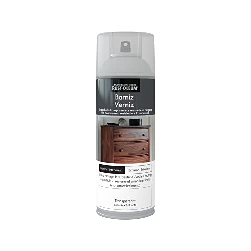 Rust-Oleum Barniz en spray Brillante Transparente 400 ml