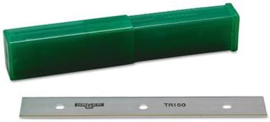 ErgoTec Glass Scraper Replacement Blades, 6" Double-Edge, 25/Pack