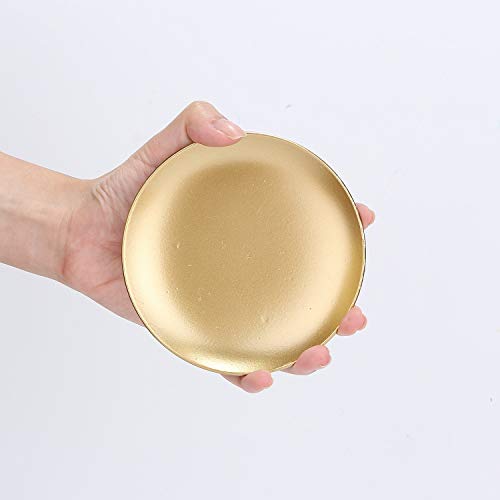 Iron Plate Candle Holder, Gold, Decorative Iron Pillar Candle Holder, Set Of 3,Candle Stand For Wax Candles #TOP6