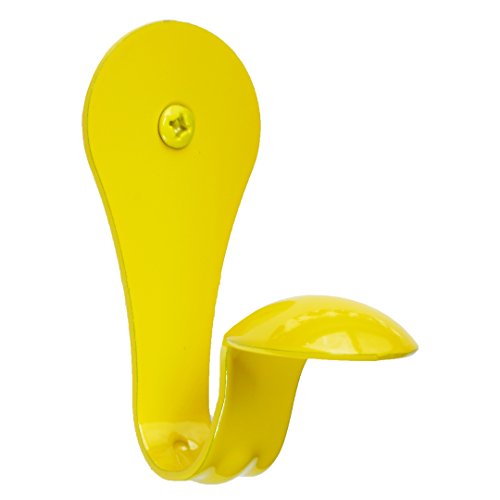 SmartHook ColorZ Garment Friendly Single Coat Hook - Sunburst Yellow