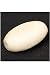 Egg Bead, Bone, 2 Pack