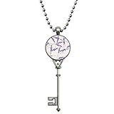 Feature: -Las bandejas están hechas de una aleación de metal fuerte, no se flexionarán Hermosas bandejas de estilo retro sin plomo, níquel y cadmio.; -El collar Key es un regalo perfecto para cualquier mujer en tu vida, el collar monograma bellamente diseñado es el regalo ideal para tu mejor amiga, hija, esposa, madre e incluso la abuela tambiÃn los ama, ¡lo cual es muy memorable!; -El collar inicial clave es un buen regalo para expresar que siempre estás ahí para ella.