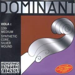 CUERDA VIOLA - Thomastik (Dominant 139) (Plata) 4ª (Do) Medium Viola 4/4
