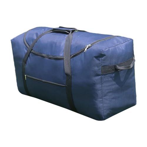 Outdoor Camping Storage Bag Waterproof Oxford Bag Folding Portable Handbag Luggage Carrier for Picnic Beach Camping, M