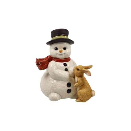 Goebel Figurine bonhomme de neige - Une amitié d'hiver - Noël