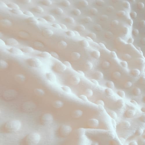 Image of Baby Blanket Cotton Muslin Thick Dotted Backing Double Layer Receiving Blanket 40 inchx40 inch (Rabbit)