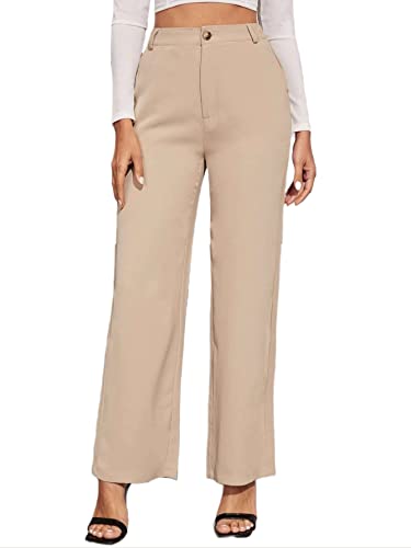 Image of Elendra Women Lycra - Bootcut Trousers Pant Wide Leg
