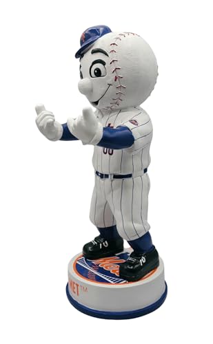 Estatua Mascota Mr. Met MLB New York Mets 12 Pulgadas miniatura 2