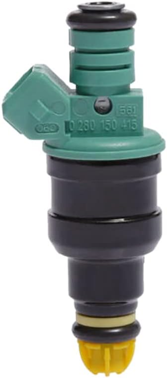 6X for BMW 325I 325Is 525I 525Is 18Lb Fuel Injector Repair Service Kit 0280150415 13641730060 - (Color: Green Black)