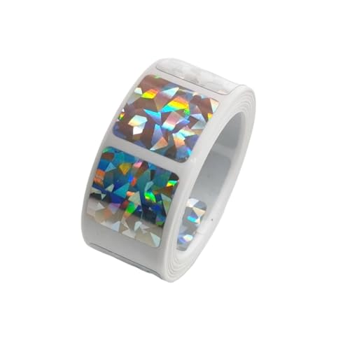 Autocollants à gratter carrés anti-transparence 25 mm pour masquer vos textes de mariage