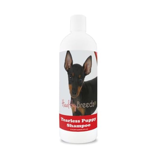 Healthy Breeds Manchester Terrier Tearless Puppy Dog Shampoo 16 oz
