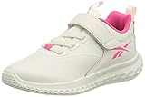 Reebok Rush Runner 4.0 Syn Alt, Zapatillas de Deporte, Cloud White/Cloud White/Atomic Pink, 31 EU