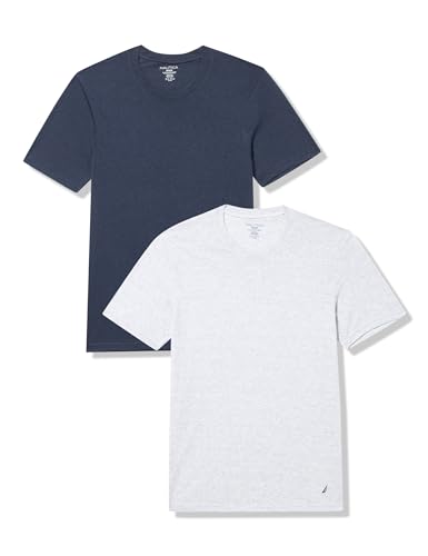 Nautica Men's 3-Pack Heathered Crew Neck T-Shirts