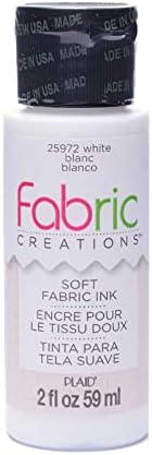 Fabric Creations Fabric Ink in Assorted Colors (2-Ounce), White