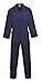 Produktbild Portwest Stud Front Coverall Polyester & Cotton Multiple Pockets Navy Extra Large Ref S999XLGE
