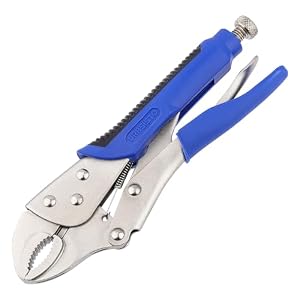 URASISTO 25,4 cm Feststellzange gebogene Backen