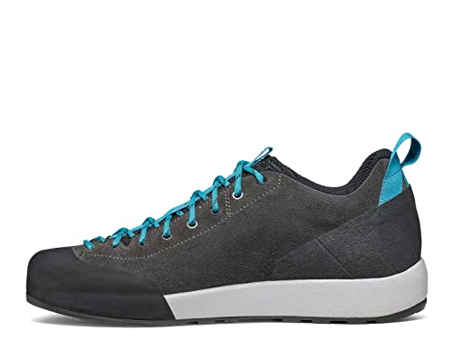 Scarpa Men's Gecko Hiking And Approach Shoes - Shark/Azure - 9.5-10 #TOP2