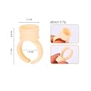 Globelle Professional Silicone Ink Cups for Tattoo Artists – Finger Ring Cups for Microblading & Nail Art (100pcs) gallery image