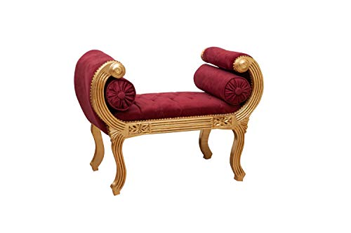 MISURE - Le dimensioni dal panchetta shabby sono di 130x55x75 cm, ideale per arredare ogni angolo della casa con il suo stile, luigi XVI