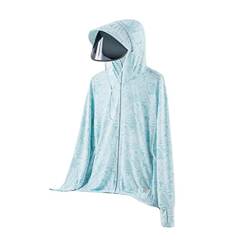 Sudadera de mujer para correr bajo el sol con capucha transpirable y cremallera