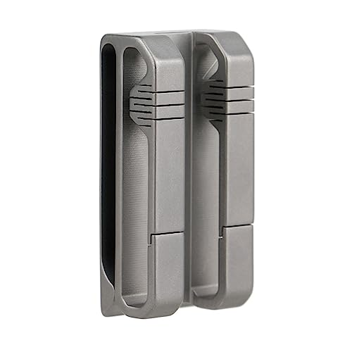 Porte-clé pour père et boucle de ceinture double clip pour le bricolage