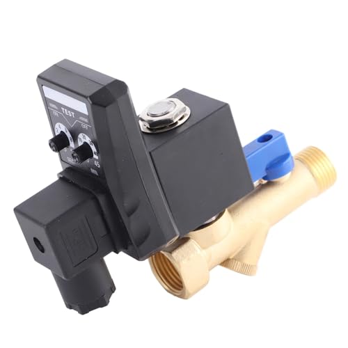 Purga automática de agua para compresor G1/2 DN15 que evita acumulación de condensado AC110V 6