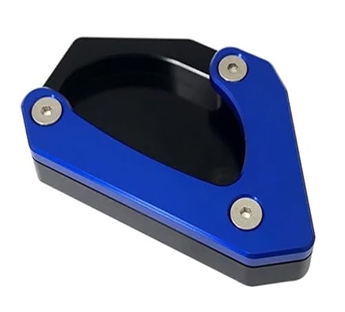 Support latéral moto Suzuki V-Strom 650 XT DL650 plaque d'extension béquille et agrandisseur pied bleu