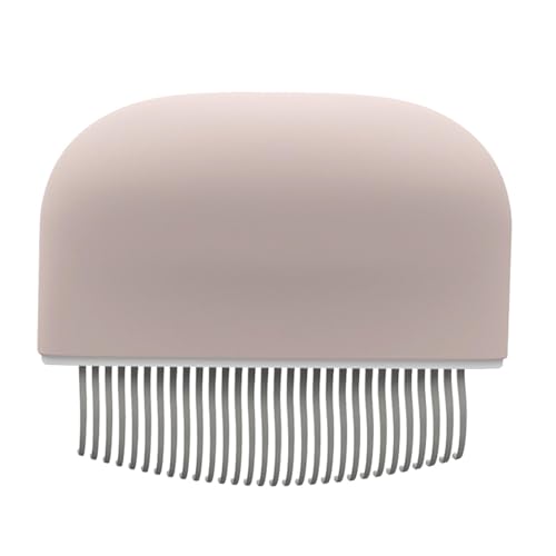 Cat Shedding Comb Massagegery - de cerdas para gatos y perros, herramienta de depilación de mascotas | Caspa, recorta y peine de masaje portátil y suave para gatos de largo y