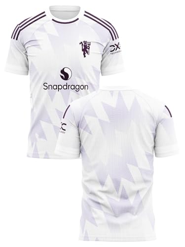 Image of Manchester United Away REQUALR FIT Football Jersey 2025 /26 for (Kids & Mens)