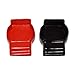 A-Team Performance Vinyl Terminal Caps - Military Spec Color-Coded Caps & Military Battery Terminal Covers - UL94 V-2 Copper-Plated Flame Protectors & Battery Cable Protector - Red & Black, Pack of 2