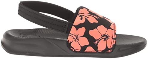 Reef Girls Little One Slide Sandal, Hibiscus Coral, 4 Kid | Image 5