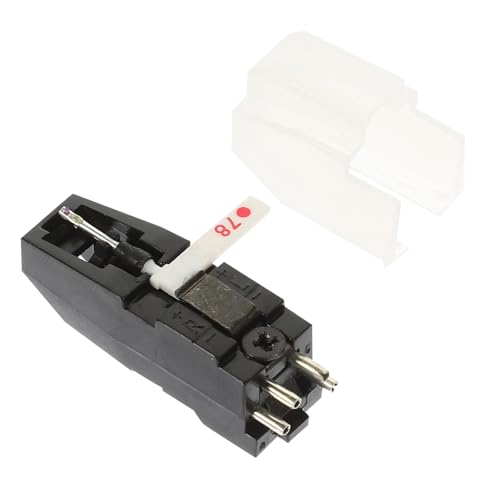 Milisten Puntina Gramofono Doppio Ago Sostitutiva per Giradischi Accessorio Stereo con Elevata Separazione e Resistenza all Bianco Colore Casuale Colore Casuale