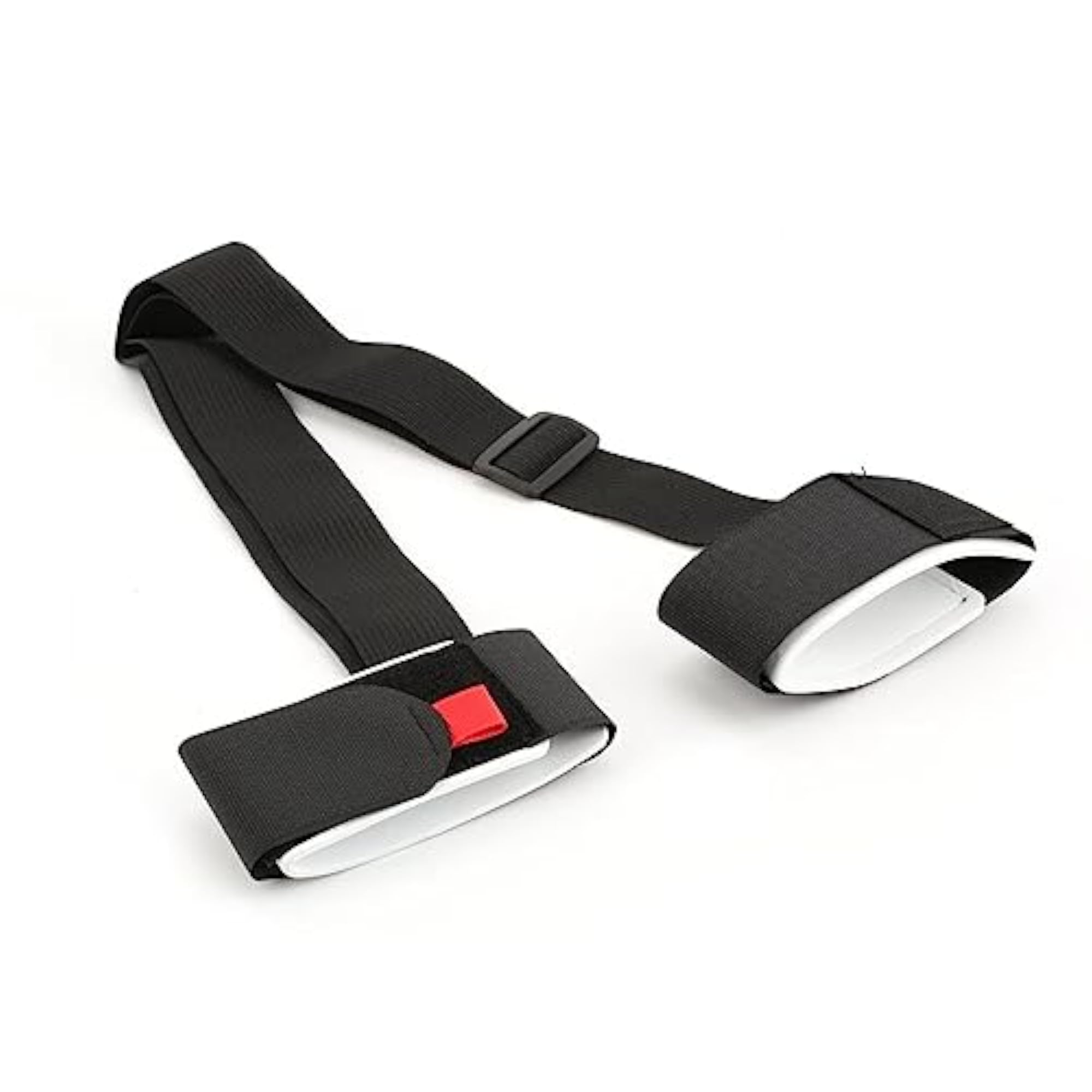 Elastic Ski Straps Carrier Adjustable Design, Black