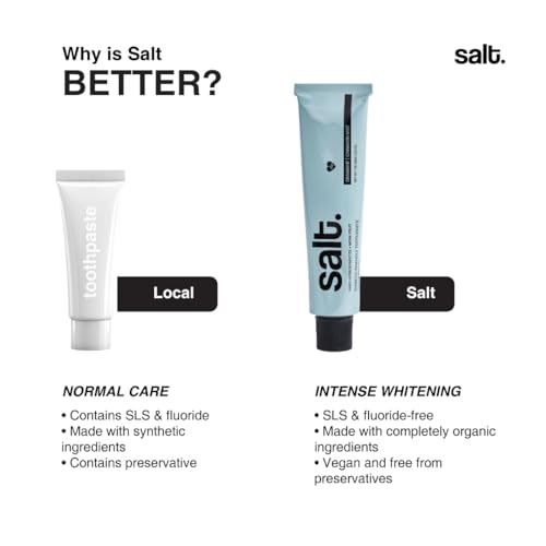 Image of Salt. Oral Care Cinnamint Toothpaste | Diabetic-Friendly Formula | Natural Cinnamon & Mint Blend | 100g